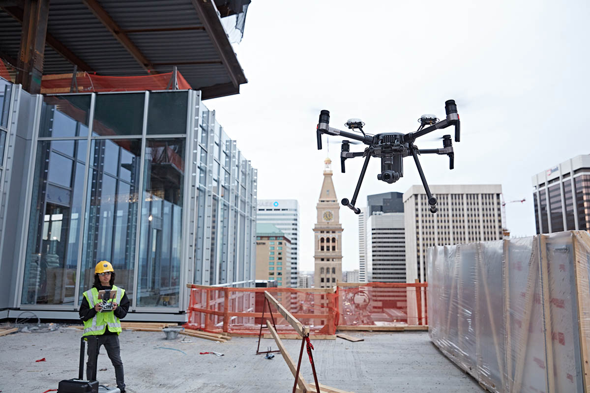 A DJI drone used for inspection. Photo: DJI